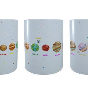Solar system mug