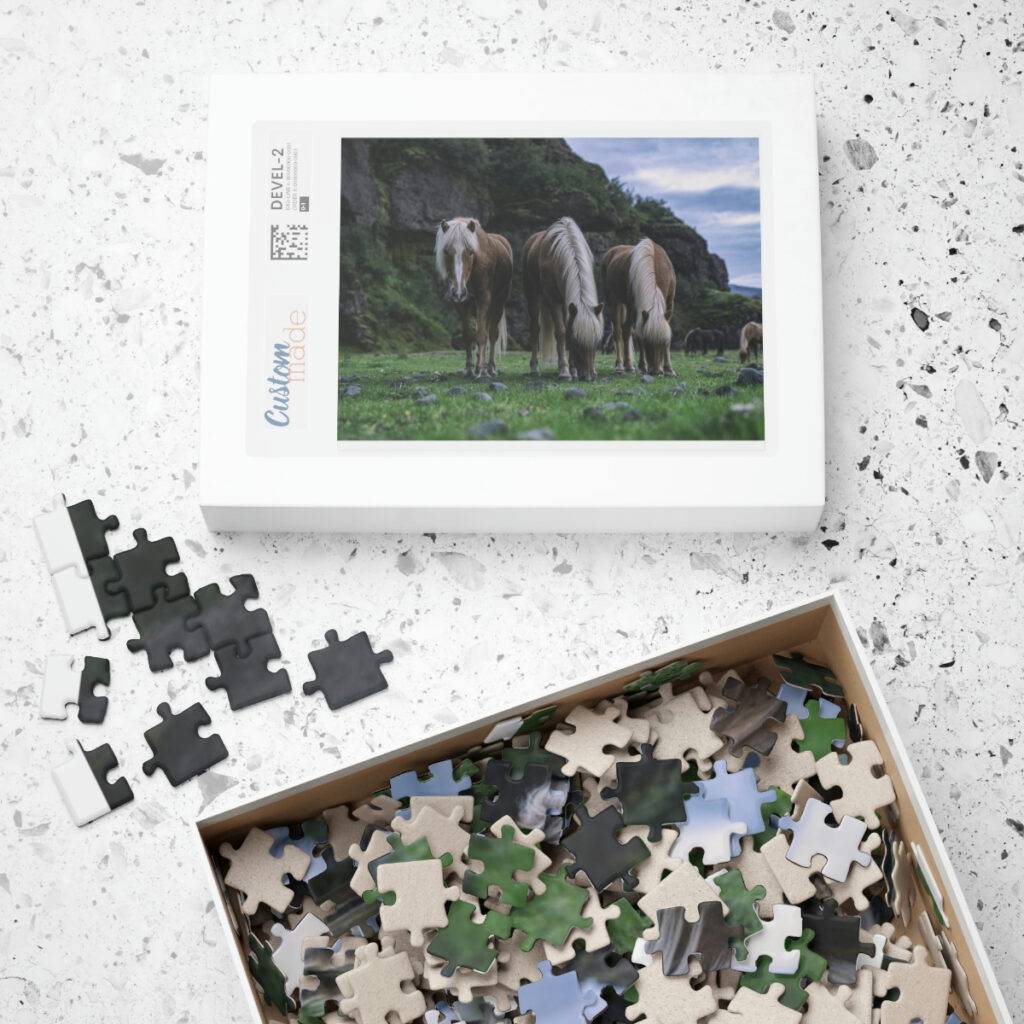 Puzzle Pferde